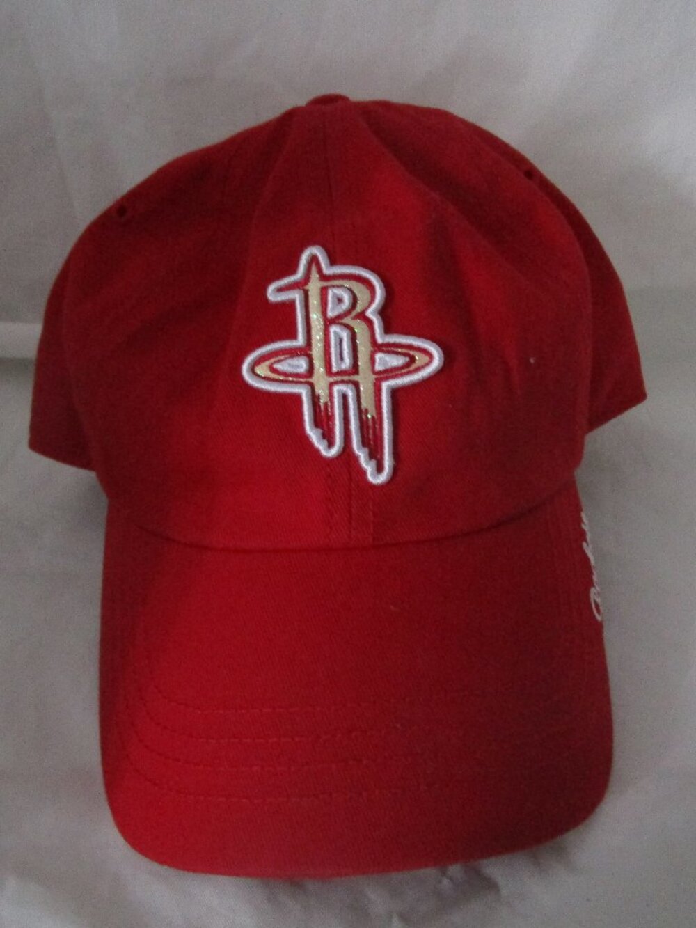 Houston Rockets Hat Cap Men's Adjustable Red NBA Basketball Cap